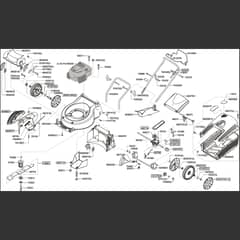 AL-KO Comfort 51 BR-A - 119384 - Main Assembly: before 5.2016
