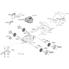 AL-KO 460 B-A Bio - 119389 - Main Assembly: from 12.2014