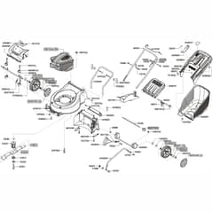 AL-KO Premium 470 - 119392 - Main Assembly