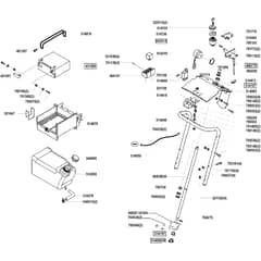 AL-KO T15-74 HD-A Edition - 119517 - Fuel Tank And Battery