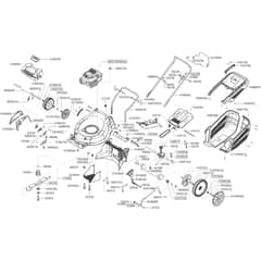 AL-KO Highline 46.7 SP - 119809 - Main Assembly: from 11.2017