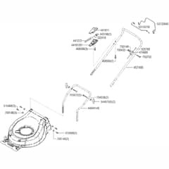 AL-KO Highline 46.8 SPi - 119844 - Handle