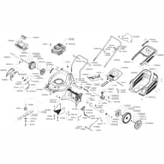 AL-KO Highline 51.8 SP-A - 119904 - Main Assembly