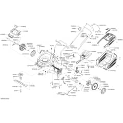 AL-KO 36V Moweo 46.0 Li SP - 119934 - Main Assembly: from 9.2020