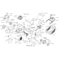 AL-KO Comfort 46.0 SP-B - 119937 - Main Assembly: from 9.2021