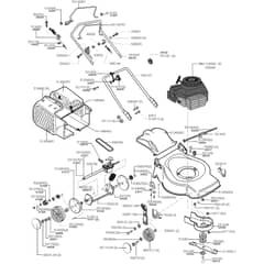AL-KO Classic 46 BR - 120599 - Main Assembly: 12.1998 - 1.2000