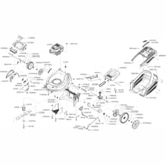 AL-KO Premium 474 - 123060 - Main Assembly