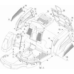 AL-KO R7-62.5 - 127306 - Body Panels