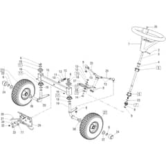 AL-KO R13-72.5 HD - 127311 - Front Axle