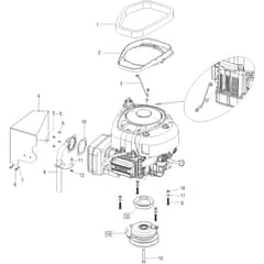 AL-KO R13-72.5 HD - 127311 - Engine - Clutch