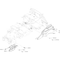 AL-KO T18-110.6 HDS - 127324 - Belt Guards Lh: from 9.2016