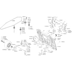 AL-KO Premium T15-95.6 HD-A - 127367 - Front Axle - Transmission Belt - Rear Panel: 10.2016 - 6.2017