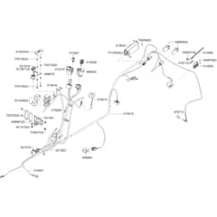 AL-KO Premium T15-95.6 HD-A - 127367 - Wiring Loom: 3.2016 - 10.2016