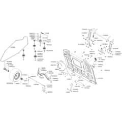 AL-KO Premium T23-125.6 HD V2 - 127384 - Front Axle - Transmission Belt - Rear Panel: 5.2018 - 2.2019
