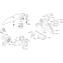 AL-KO Comfort T13-93.7 HD - 127416 - Front Axle - Transmission Belt - Rear Panel: 4.2020 - 11.2020