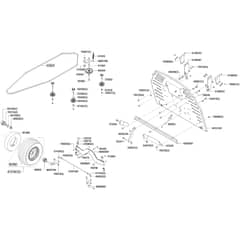 AL-KO Comfort T15-103.7 HD-A - 127418 - Front Axle - Transmission Belt - Rear Panel: from 9.2021