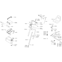 AL-KO Comfort T16-93.7 HD V2 - 127443 - Seat Battery Steering & Fuel Tank: 11.2017 - 4.2018
