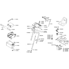AL-KO Comfort T16-103.7 HD V2 - 127444 - Seat Battery Steering & Fuel Tank: 6.2019 - 4.2020