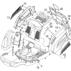 AL-KO R7-65 HD Hydrostatic Rider - 127487 - Bodywork: 12.2018 - 8.2020