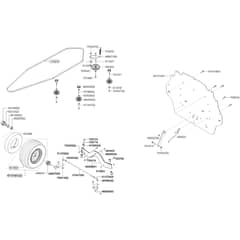 AL-KO Comfort T15-93.9 HDS-A - 127574 - Front Axle - Transmission Belt - Rear Panel: from 4.2020