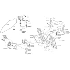 AL-KO Solo Premium T22-105 HD V2 SD - 127710 - Front Axle - Transmission Belt - Rear Panel: 10.2023 - 3.2024