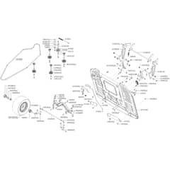 AL-KO Solo Premium T22-105 HD V2 SD - 127710 - Front Axle - Transmission Belt - Rear Panel: from 3.2024