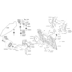AL-KO Solo Premium T24-125 HD V2 - 127711 - Front Axle - Transmission Belt - Rear Panel: 10.2023 - 3.2024
