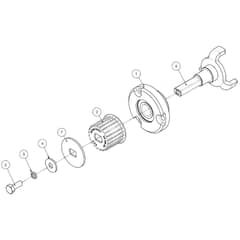 Allett Stirling 43 Motor Extension Assembly