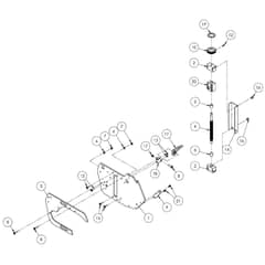 Allett Stirling 43 Non Drive Side Sub Assembly