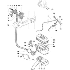 AM 163 - Oleo-Mac Mistblower Dusting Kit (Optional) Diagram