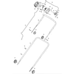 Makita AM-3743 - 430mm Cordless Lawn Mower - Power Tool 03 Diagram
