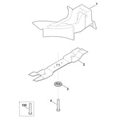 Viking AMK 048 - Mulching Kit - Parts Diagram
