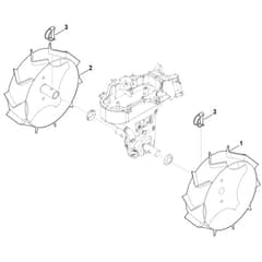 Viking AMR 031 - Cast-Iron Wheels - Parts Diagram
