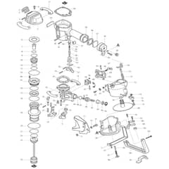 Makita AN451 - Pneumatic Roofing Coil Nailer - Power Tool Diagram