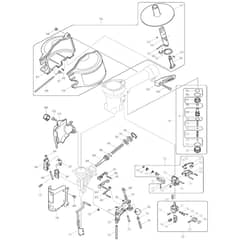 Makita AN610H - Pneumatic Coil Nailer - Power Tool 02 Diagram