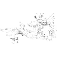 APACHE 92 4x4 EVO - 2023 - Oleo-Mac Ride On Mower Electrical Parts Diagram