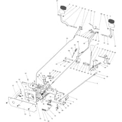 APACHE 92 EVO - 2023 - Oleo-Mac Ride On Mower Transmission Diagram