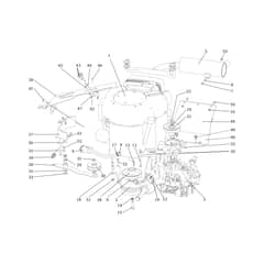 APACHE 92 EVO (23VANGUARD) - 2024 - Oleo-Mac Ride On Mower Engine Diagram