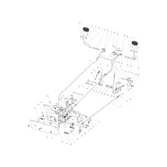 APACHE 92 EVO (23VANGUARD) - 2024 - Oleo-Mac Ride On Mower Transmission Diagram