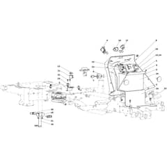 APACHE 92 EVO 4x4 (K2400AVD V-TWIN-EURO5) - 2024 - Oleo-Mac Ride On Mower Electrical Parts Diagram