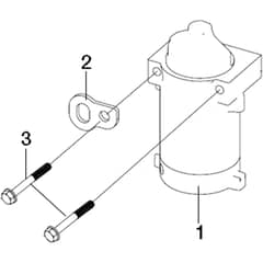 APACHE 92 EVO (K2400AVD V-TWIN) - 2017 - Oleo-Mac Ride On Mower Starter lever Diagram