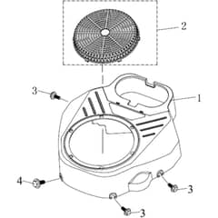 APACHE 92 EVO (K2400AVD V-TWIN-EURO5) - 2024 - Oleo-Mac Ride On Mower Ignition system Diagram