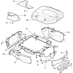 APX Pro - 2026 - 2R6119008/ST1 - Stiga Robot Mower Bodywork Diagram