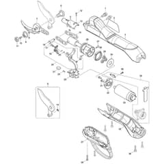 Makita AR-3733 - Battery Powered Pruning Shear - Power Tool 01 Diagram