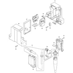 Makita AR-3733 - Battery Powered Pruning Shear - Power Tool 02 Diagram
