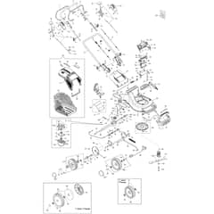 AR 53 VBD PRO EURO 5 -  - Efco Rotary Mower Illustrated parts list Diagram