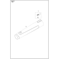 Husqvarna Aspire B8X-P4A - 970620402 - Tube