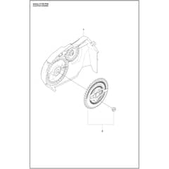 Husqvarna Aspire C15X-P4A - 970720502 - Clutch Cover