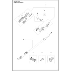 Husqvarna Aspire S20-P4A - Pole-P4A - 970716702 - Tube