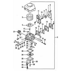 Tanaka AST-5000 - Carburettor
